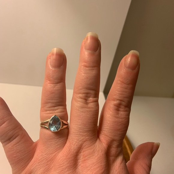 Topaz Sterling Silver Ring - Picture 10 of 14